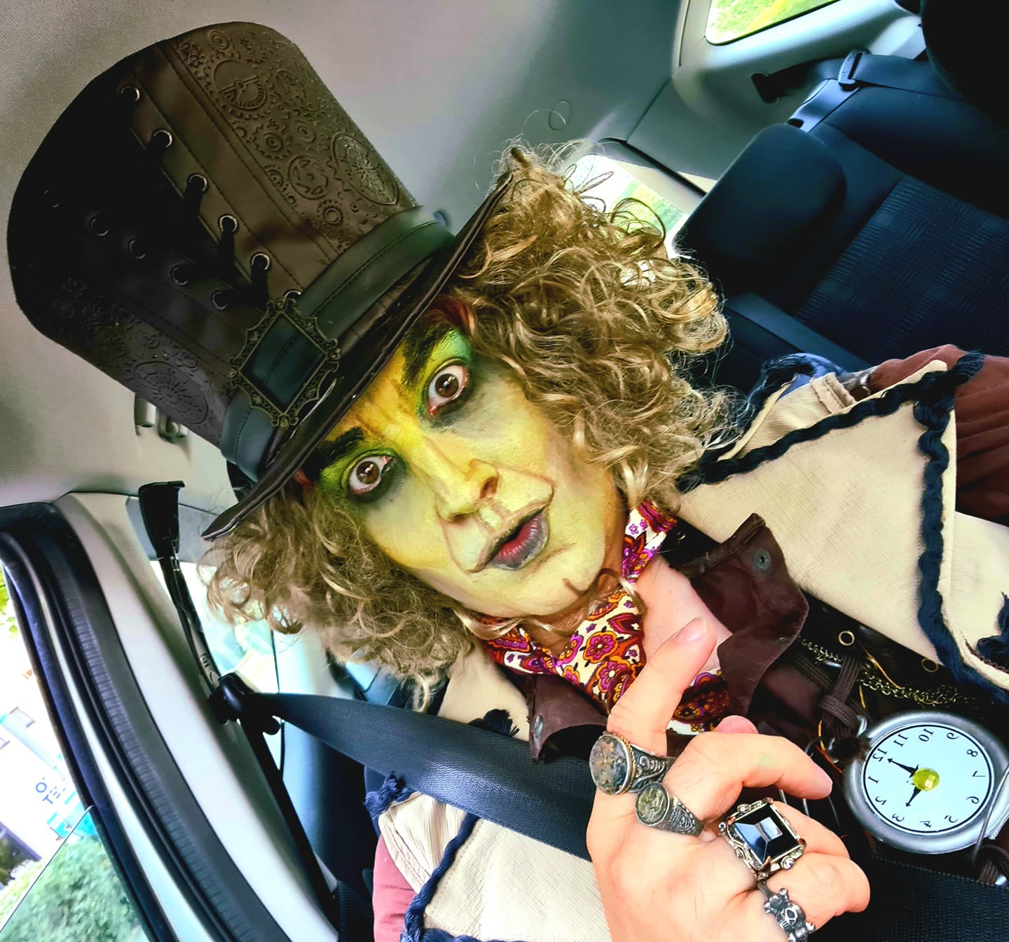 Stefan Pejic as The Mad Hatter from Alice in Wonderland